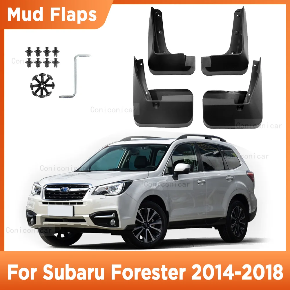 

4 шт., брызговики для Subaru Forester 2014-2018 2017