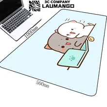 

Mouse Pad Large Peach Mochi Cat Cute Kawaii Desk Mat Mousepad Gamer Pc Mats Gaming Laptop Varmilo Gamers Accessories Mausepad