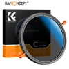 K&F Concept Nano-C Variable ND2-32&CPL 2In 1 Filter (1-5 Stops) 49mm 52mm 58mm 67mm 72mm 77mm 82mm No Black "X" Cross 1