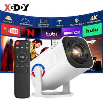 XGODY WiFi 6 Bluetooth Projector 1
