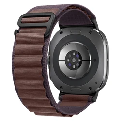Premium Alpine Loop Sport Nylon Bracelet Strap - 47mm - Galaxy Ultra 2 (Indigo)