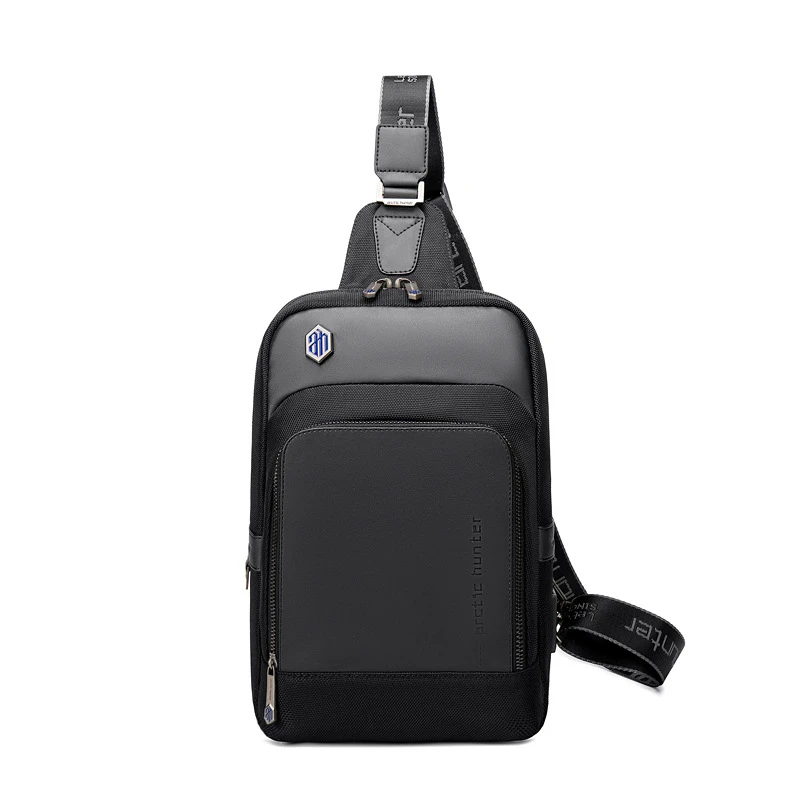 

Multifunctional Casual Shoulder Chest Bag with USB Port for Men