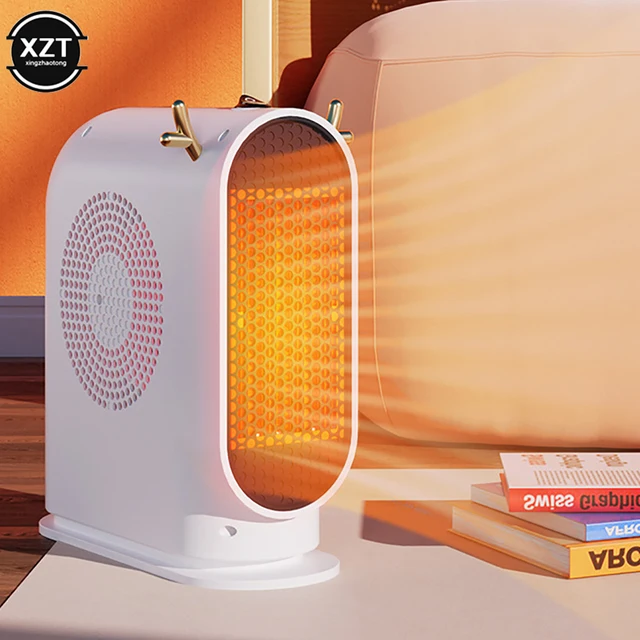 500W -Os Asztali Elektromos Fűtés Háztartás Intelligens Termosztát Ventilátor Téli Meleg Fűtőberendezés Aircirkózás Fűtőszerszámok - Image 6