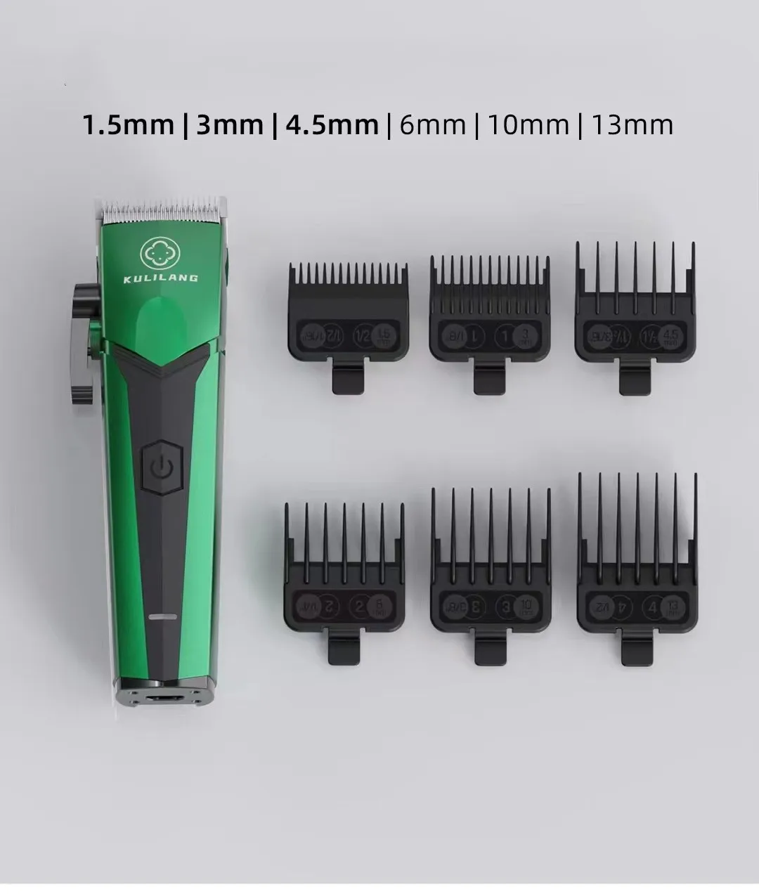 Cordless Oil Push Electric Scissors Professional Men High Power High Quality Barbershop Hair Salon Hair Clipper Trimmer Shaver 6