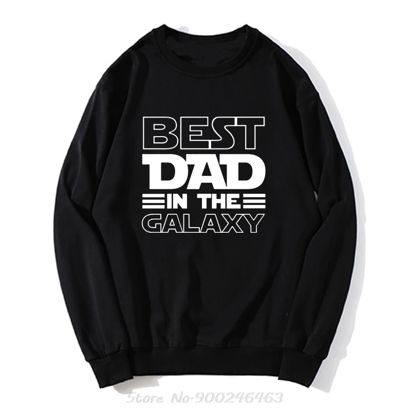 Bester Papa in der Galaxie Hoodie Lustiges Vatertagsgeschenk Geburtstagsgeschenke Papa Vater Männer Hband Sweatshirt Baumwollpullover Kleidung