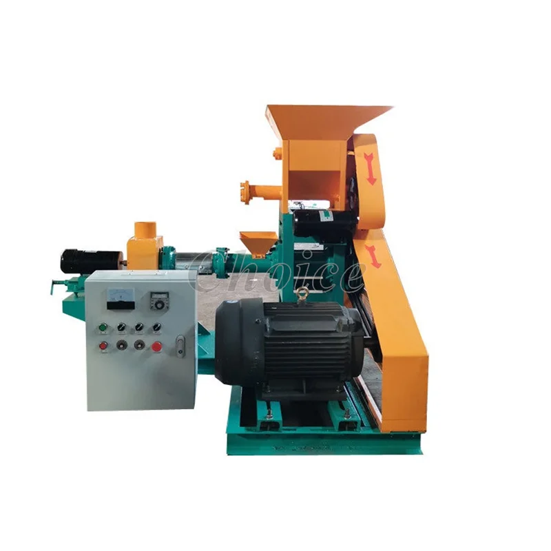 Animal Feed Food Extruder Pet Dog Food Processing Line Aquatic Floating Fish Feed Machine db 3d printer part cr 10s pro extruder upgrade aluminum alloy block 1 75mm filament extrusion for 3d printer drive feed extruder