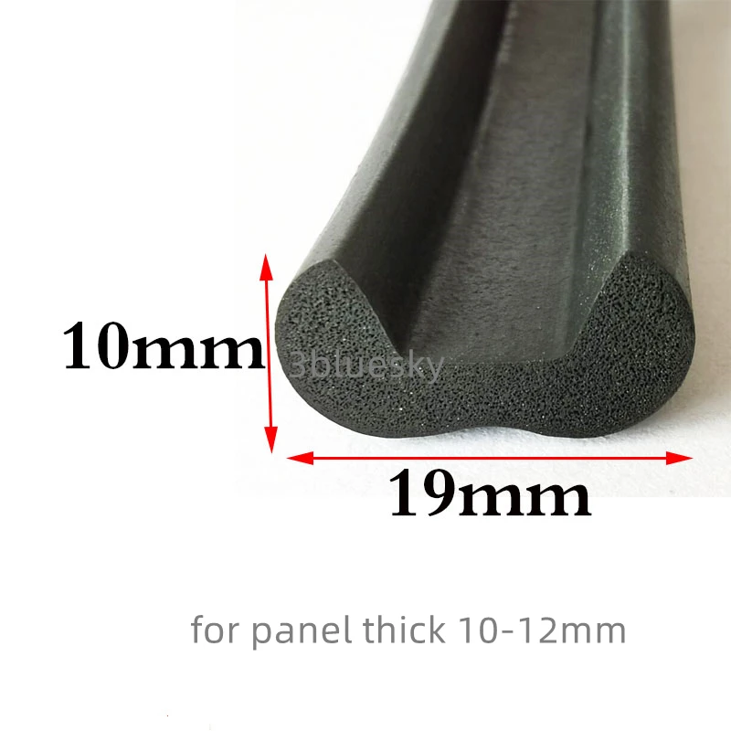 

EPDM Резиновая поролоновая уплотнительная губка u-образная полоска стеклянная Металлическая Автомобильная деревянная панель Edge Encloser Shield 10x19 мм черная