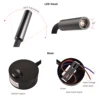 3W Wall Lamp Sconces Bedside Working Study Reading Book wall Night light fixtures Gooesneck Adjust Spot LED White Black Silver 5