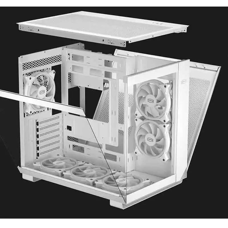 新品 LIANLI Type-C対応PCケース モジュラーバックパネル ホワイト