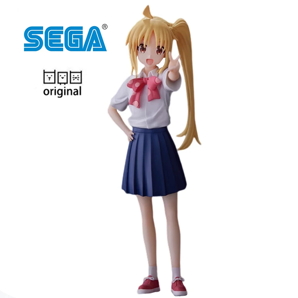 

SEGA Оригинал Bocchi The Rock! Ijichi Nijika Desktop X Decorate коллекции DDC подлинные Аниме фигурки модели коллекционные игрушки 17 см