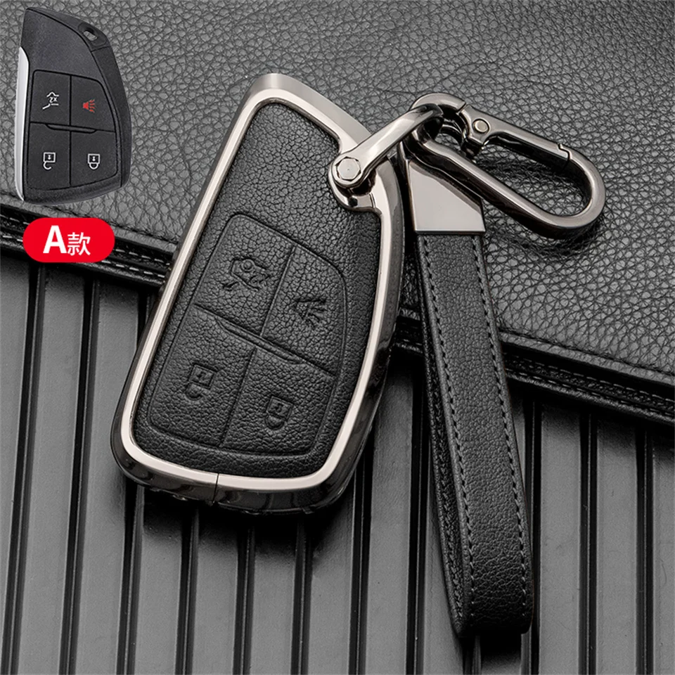 

Car Key Cover Case Shell Holder For Buick ENVISION S Plus Avenir For Chevrolet Tahoe Suburban For GMC Yukon 2020 2021 Accessory