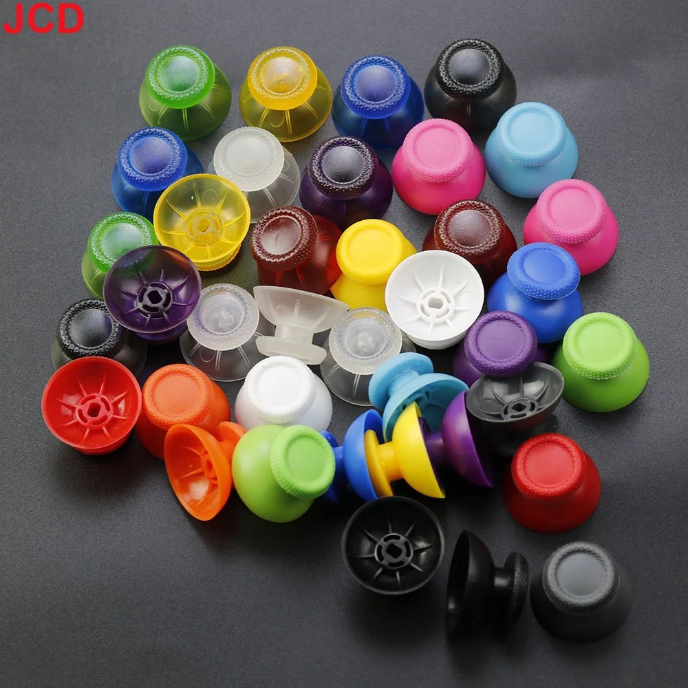 JCD 2pcs 3D Analog Joystick Stick For PS5 Controller Analogue Thumbsticks Caps Mushroom Game Head Rocker Replacement - 6