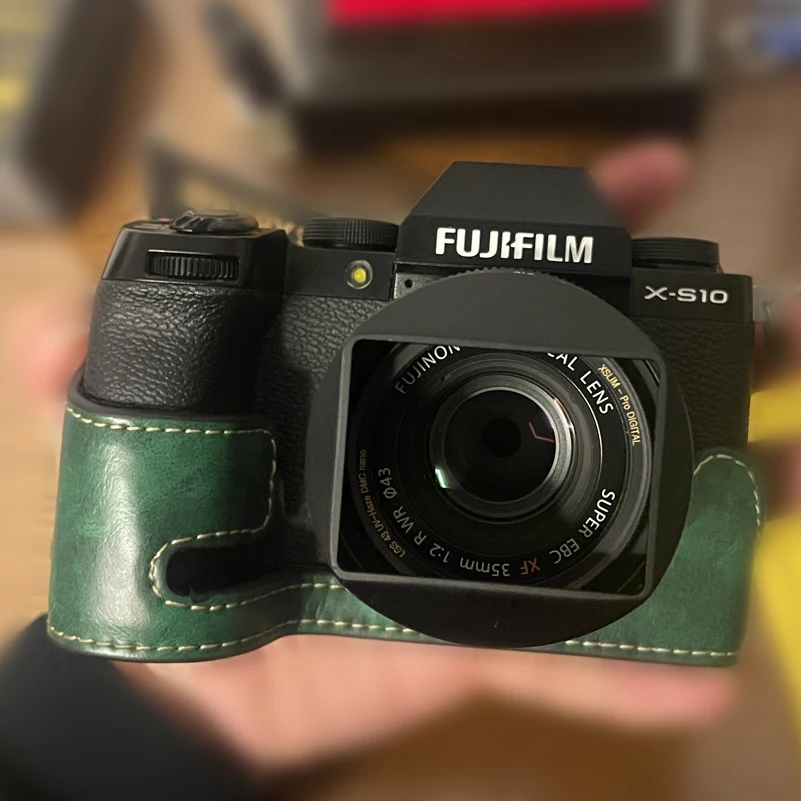 Lens Hood Metal Square for Fujifilm XF35mm F2 R WR, XF23mmF2 R