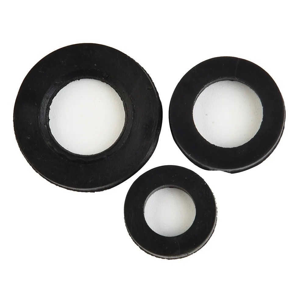 

Rubber Assorted Tap Washers Replacement Sealing Ring Bath Sink Basin Shower For Hot & Cold Faucet Gasket Durable