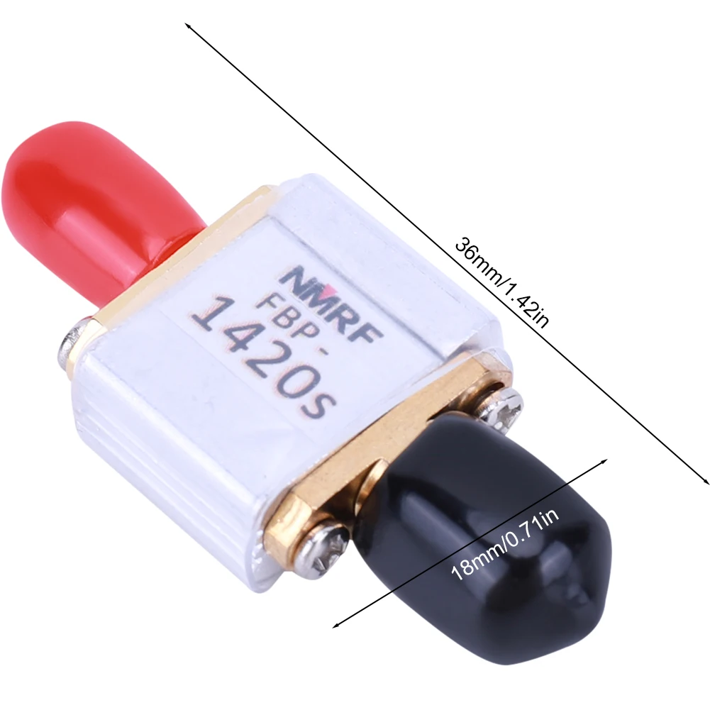 1420MHz 대역 통과 필터 보드, SAW 대역 통과 필터, SMA 인터페이스 포함, 80MHz 대역폭, 50 Ohms 1dB 대역폭, 라디오 천문학용
