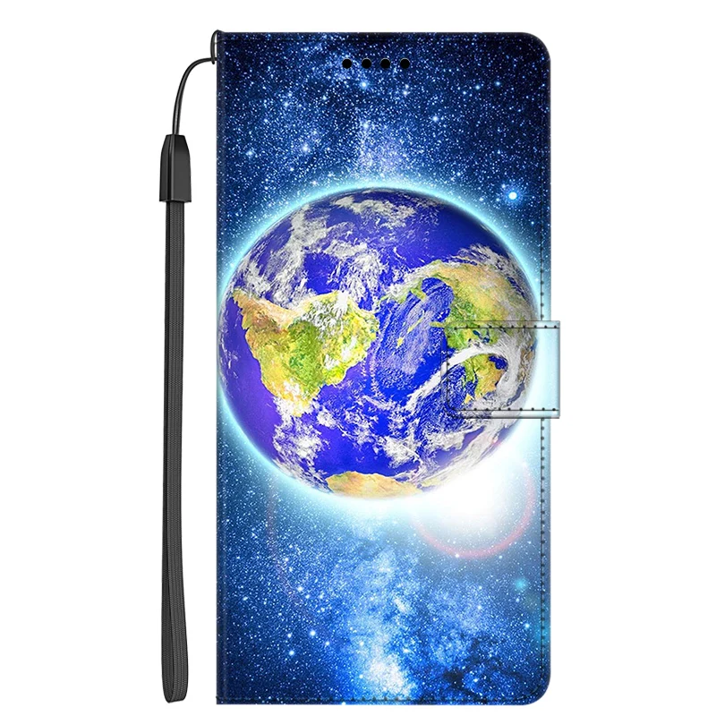 Magnetic Leather Flip Wallet Phone Case - Premium Book Cover Design
