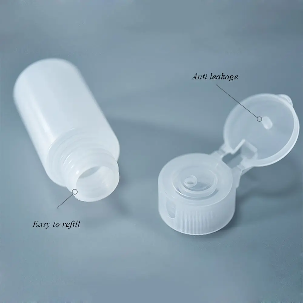 Lotion Gel Shampoo Mini Portable  Travel Refillable Silicone Empty Bottle Cosmetic Container