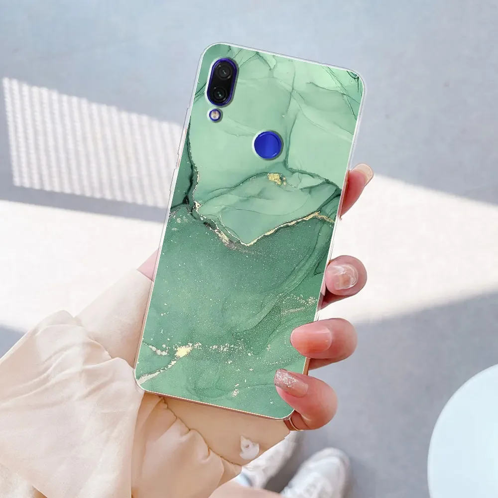 BRAND SET Custodia per Xiaomi Mi Mix 3 5G Antiurto Cielo Stellato Brillante Modello Cover Posteriore in Vetro Temperato Morbido TPU Bordo in Silicone Bumper Case Protettiva-CCXK