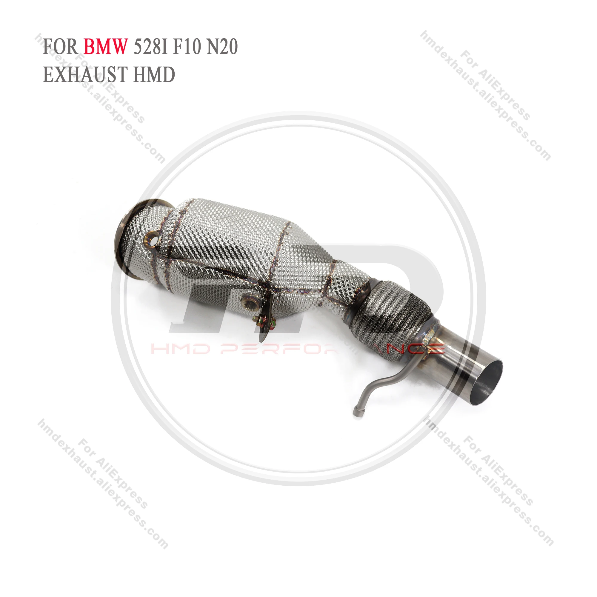 

HMD Downpipe Car Exhaust System For BMW 528i F10 N20 Exhaust Downpipe Performance Upgrade High Flow Exhaust