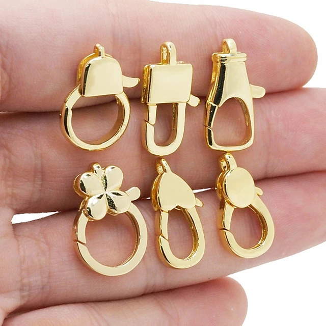 Buy Extra Large GOLD PLATED Lobster Claw w/Key Ring Online