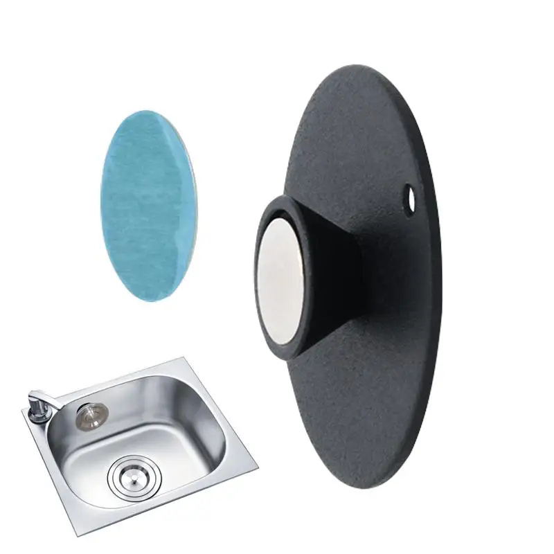 

Kitchen Sink Plug Rack Magnetic Holder Sink Stopper Stand for indoor Kitchen and Bathroom Sinks Reusable Versatile Organizer