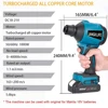 6IN1 Cordless Air Blower With Nozzle Dusting Machine Multifunction Dust Blower Inflator Vacuum Tool For Makita 18V Battery 3