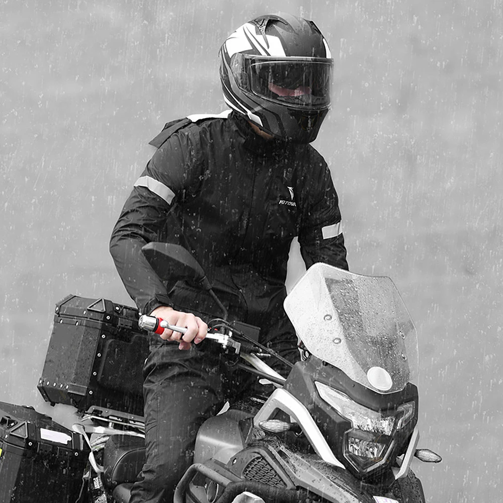 Fishing Jacket VIKAMAKA Motorcycle Men's Rain Suit,Waterproof