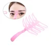 1 Set Handheld Eyebrow Grooming Stencil Kit Reusable Eyebrow Drawing Guide Brow Template DIY Makeup Tools 3