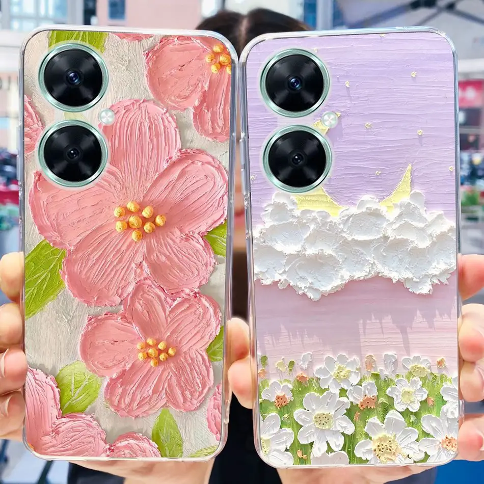 Fashion Elegant Pattern Soft Silicone TPU Phone Case