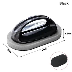 Magic Scrub: Ultimate Pot & Bowl Cleaning Tool with Diamond Sand Technology (Black)