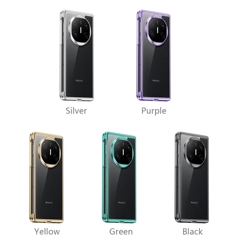 Slim Transparent Electroplated Protective Phone Case - Ultra Thin and Soft Design