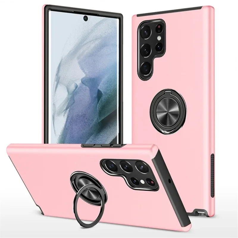 Universal Ring Holder Phone Case with Enhanced Grip and Protection