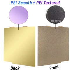Enhanced Double - Sided PEI Sheet for 3D Printer Heated Bed - 184x184mm (Smooth textured PEI)