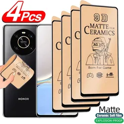 4 - Pack Matte HD Full Cover Ceramic Screen Protector Film for Honor 50 (4 Pieces)