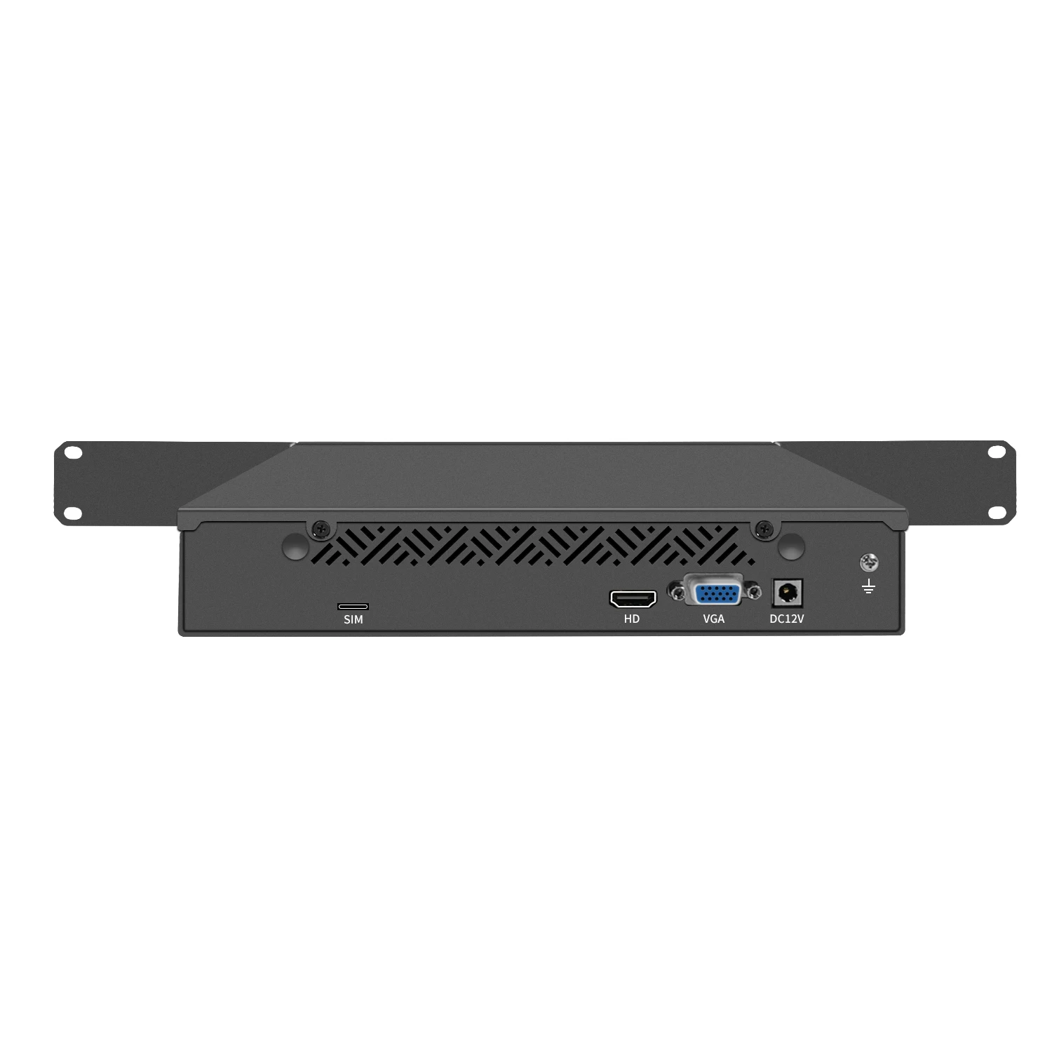 Intel N100 Desktop Rackmount Network Device With 4xRJ45 2.5GbE 4x10Gb SFP+ 8GB RAM 128GB SSD BKHD-OTS-1264N4L-4S for Firewall