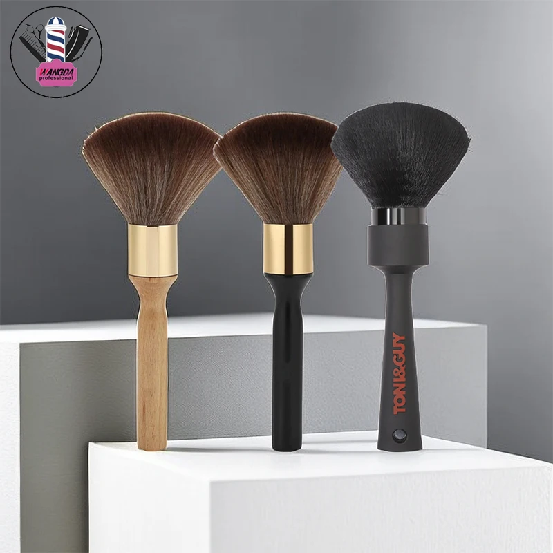 Barbershop Shredded Hair Brush Stylist Long Handle Haircut Soft Brushes Clean Hairbrush Professional Hairdressing Accessories flsun qqs pro clean 37 suits 3d printer accessories qq cleaning needle heating rods temperature sensor nozzle parts wholesale