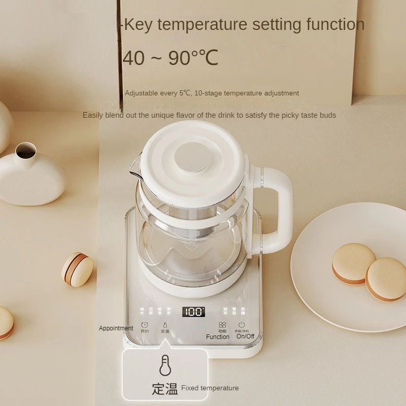 220V Electric Kettle for Office and Home Use Health-Preserving Pot with Constant Temperature Control 1600ML 316 Stainless Steel 3