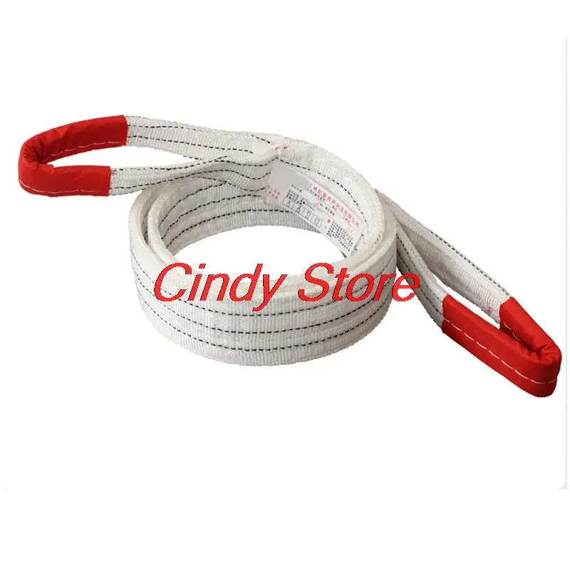 

Webbing Sling Bridge Crane Bear Weight 3 Tons & 5 Tons, Thickened Wear-resistant Industrial Hoisting Flat Belt Trailer Tow line