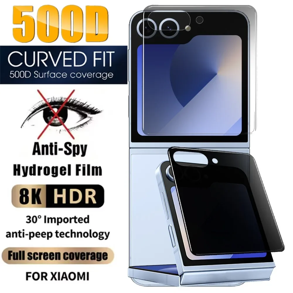 6-in-1 Privacy and Protection Screen & Lens Film Set