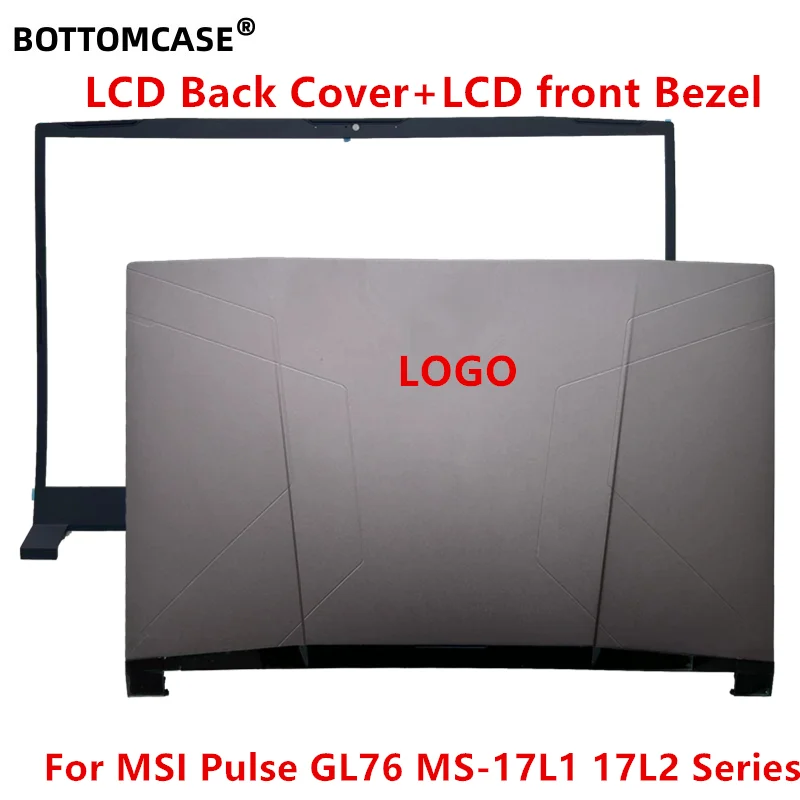 Bottomcase 17.3 Pollici 95% Nuova Cover Posteriore Lcd Per Laptop Per Msi Pulse Gl76 Ms-17L1 17 L2 Series Gaming Laptop Coperchio Posteriore Custodia 