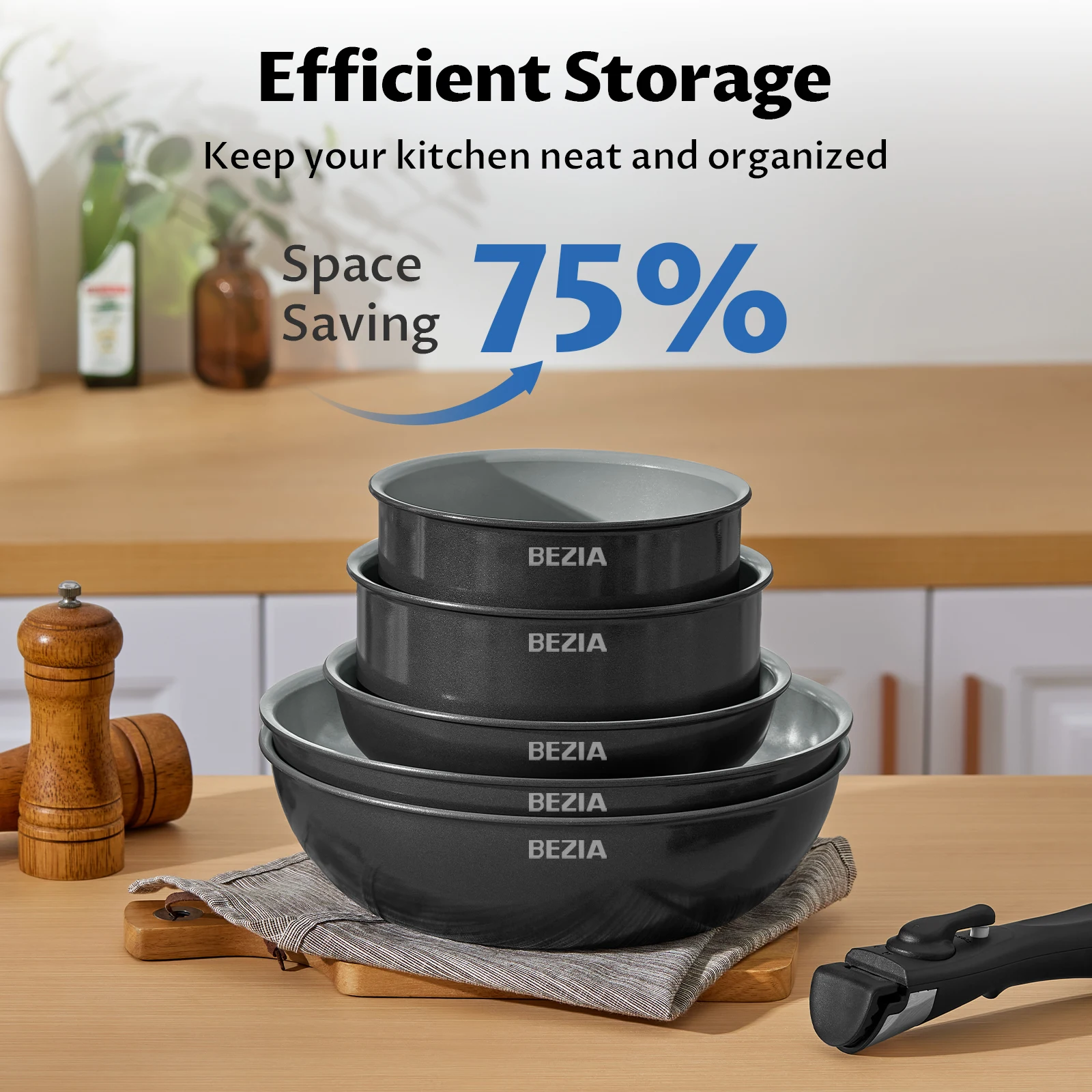 13-Piece Ceramic Nonstick Cookware Set 5