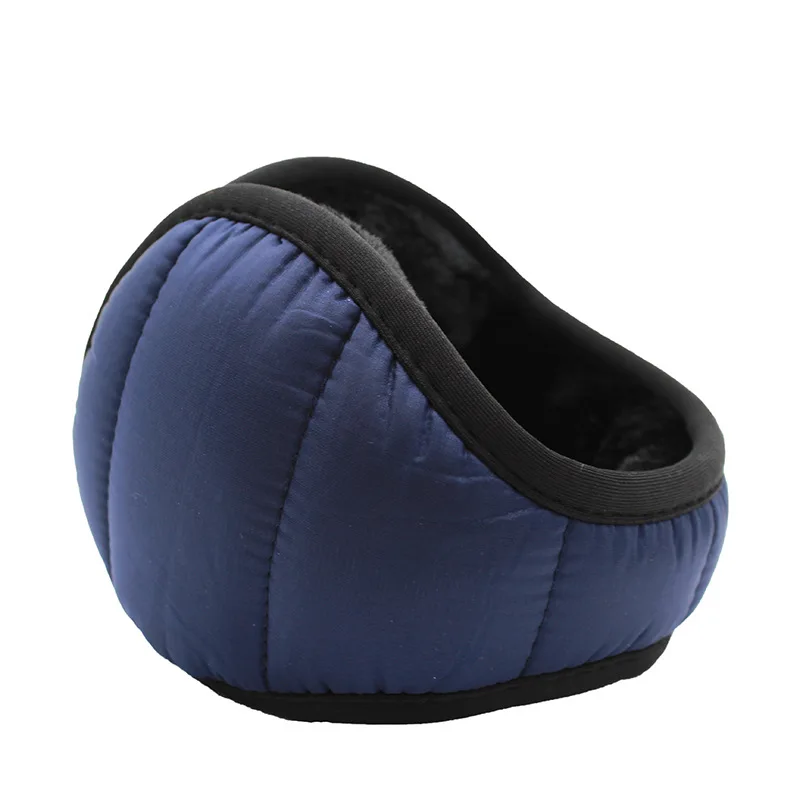 Winter Men's Earmuffs Ear-Protecting Plush Windproof Waterproof Ear Cups Foldable Cold-Proof Warm