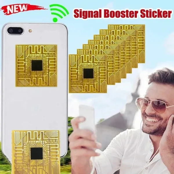 10pcs Mobile Phone Signal Enhancement Sticker Phone Signal Booster