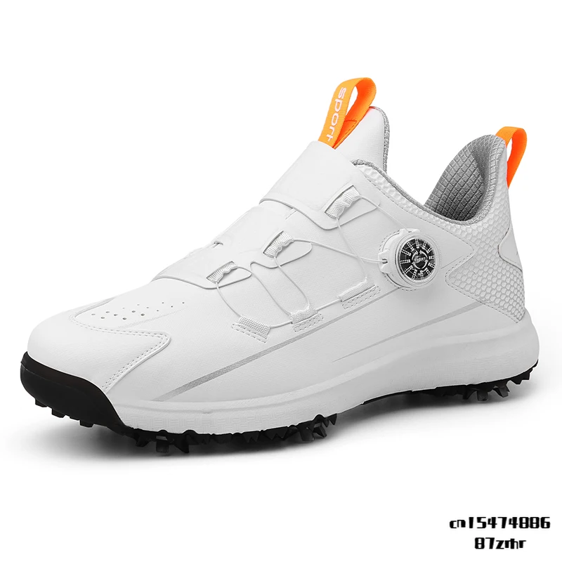 Golf Shoes Men Spikes Golf Sneakers for Men Size 46 47 Golfers Sneakers Outdoor Anti Slip Walking Shoes Male
