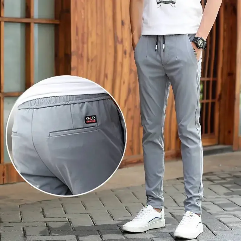 Pantalones masculinos rectos, pantalones casuales para hombre, holgados, ajustados, holgados, nuevos en diseñador, estilo coreano, alta calidad, venta, tendencia Y2k, largos