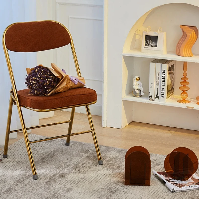 

Folding chair, home backrest simple conference portable computer office chair, student dormitory dining