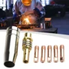 MB15 15AK MIG Welding Contact Tip 0.6mm/0.8mm/0.9mm/1.0mm/1.2mm Protective Nozzle For Rilon Riland Jasic Welding-Tool Accessory 1