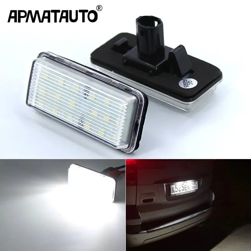2pcs Canbus Led Number Plate Light For Lexus LX470 LX570 Toyota