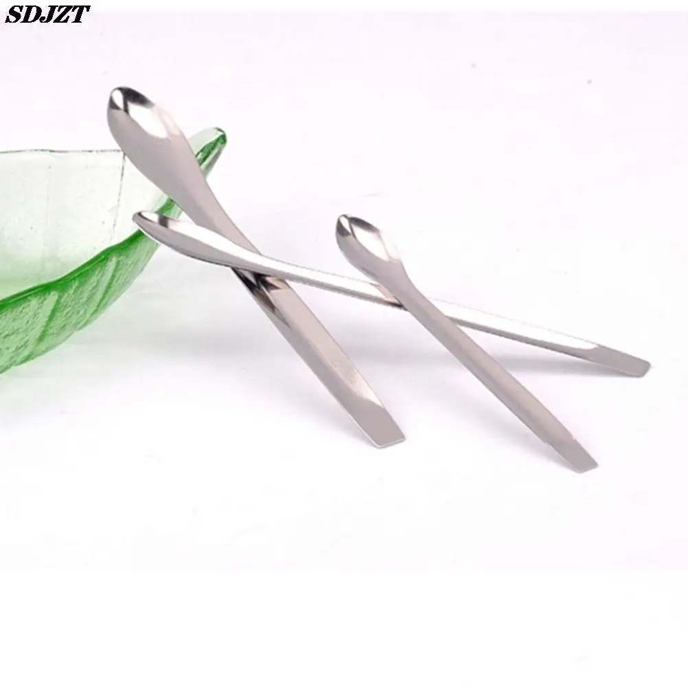 3pcs/Set Stainless Steel Medicinal Ladle Spoon Chemistry Experiment Pharmacy Lab Use Length 10/12/14cm Material: Stainless Steel