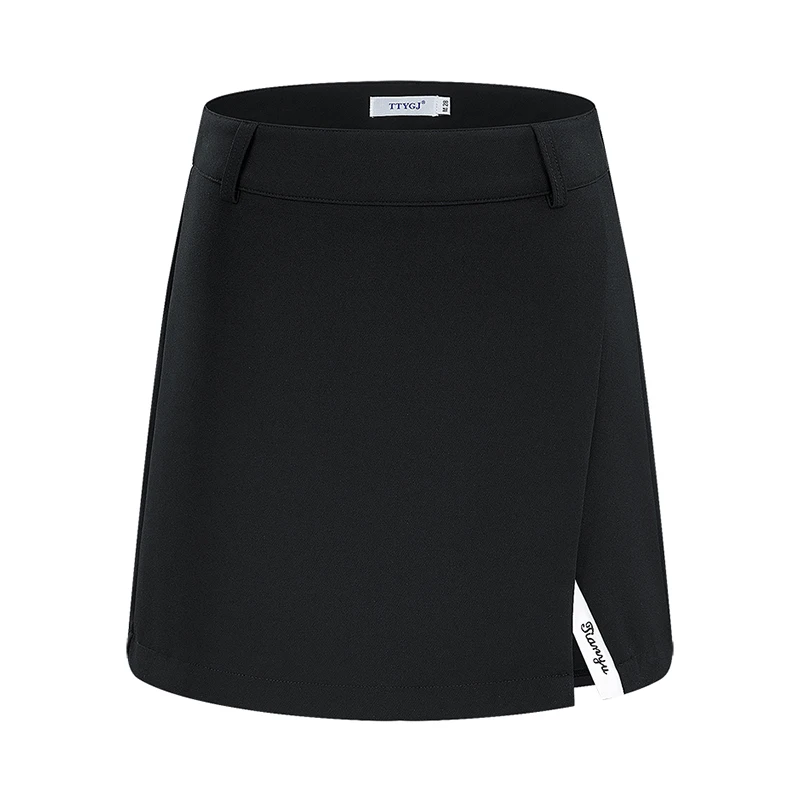 TTYGJ autumn and winter golf clothing women's short skirt fashion slit bag buttocks slimming slimming and quick drying skirt